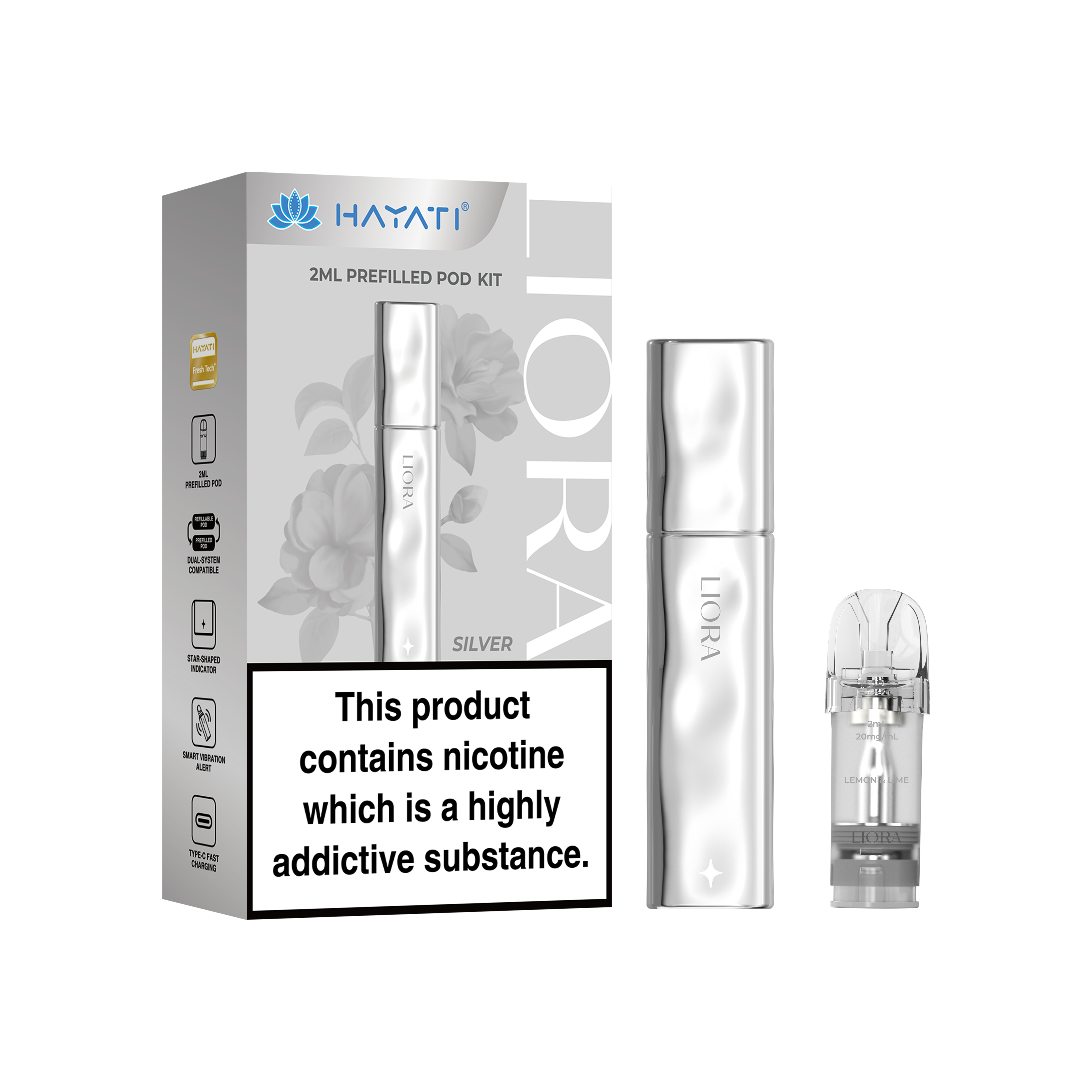 Hayati® Liora 2ml Prefilled Pod System