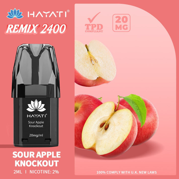 Hayati Remix 2400 Pods 20MG