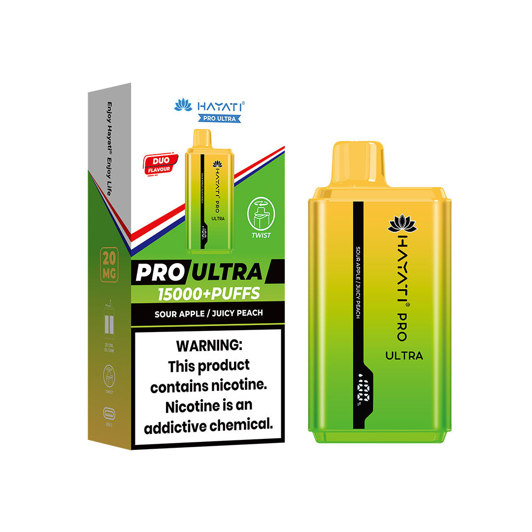 Hayati Pro Ultra 15000+ Puff 20MG