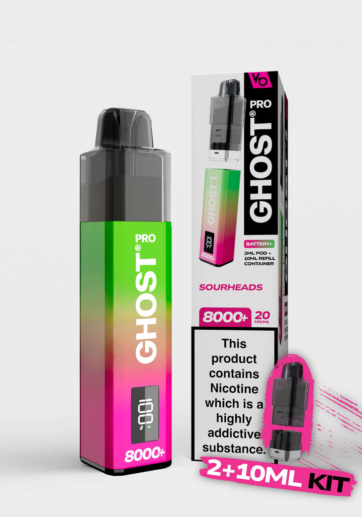 Ghost Pro 8000+  2+10ml Kit