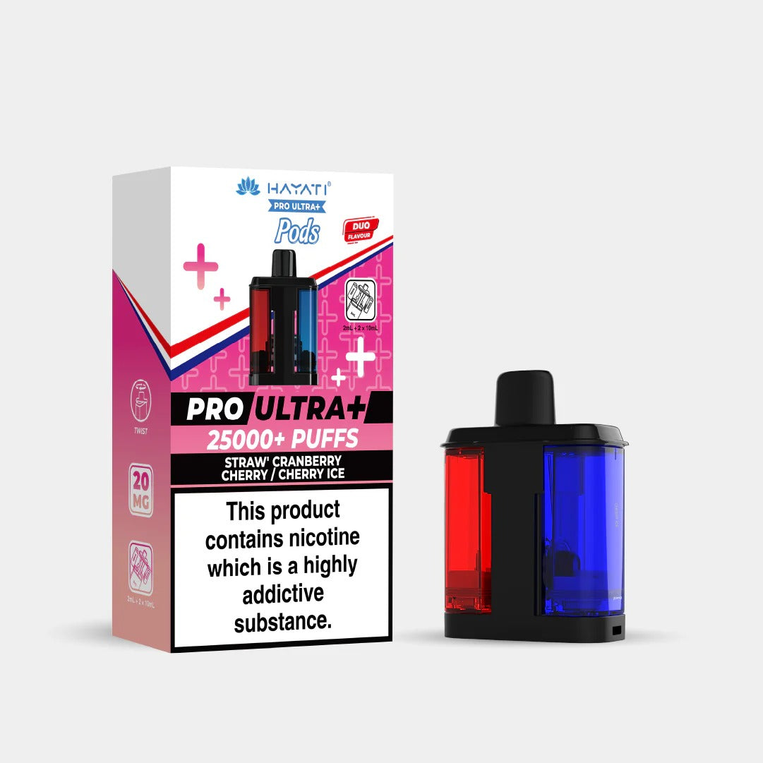 Hayati® Pro Ultra+ 25K Prefilled Pods (20mg)