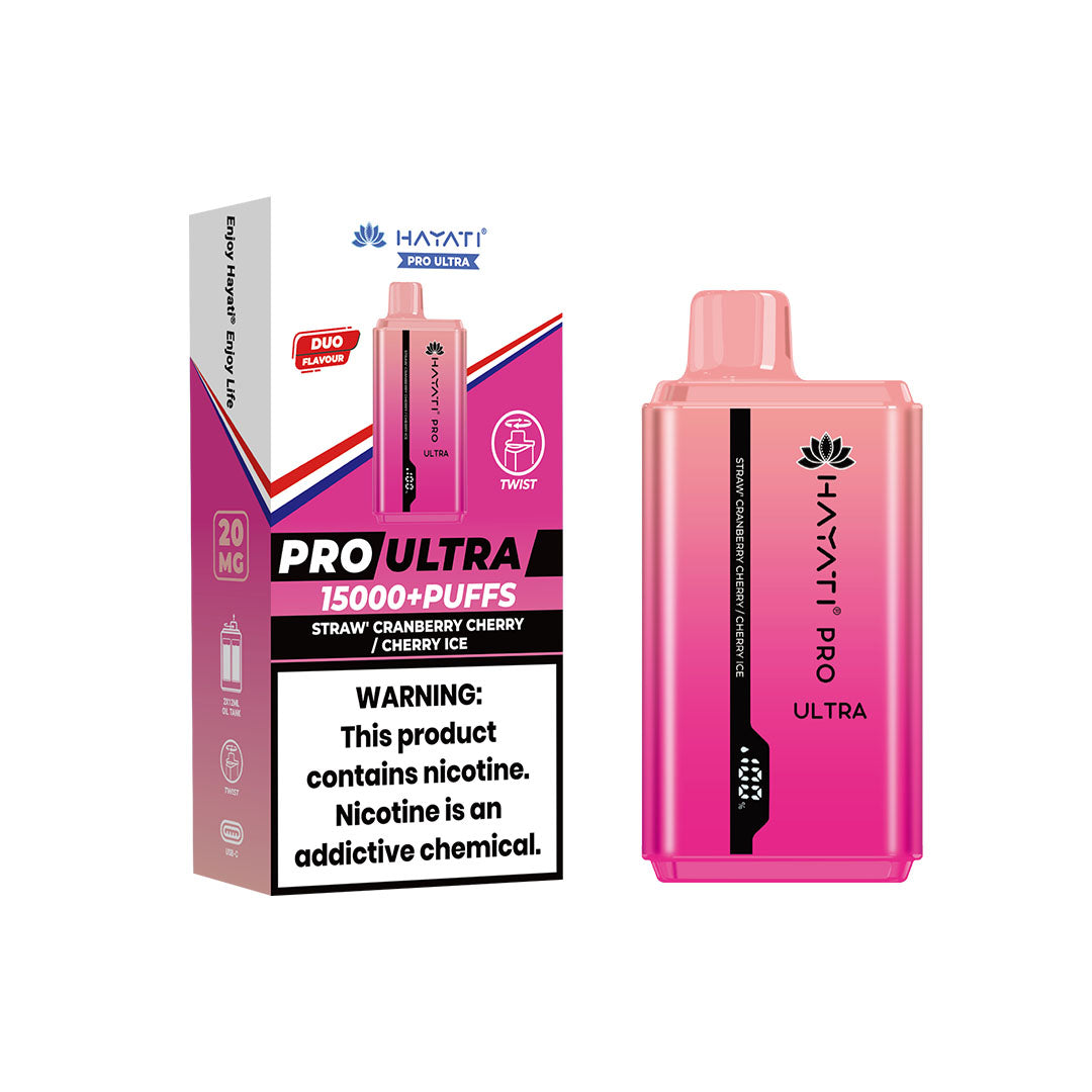 Hayati Pro Ultra 15000+ Puff 0MG