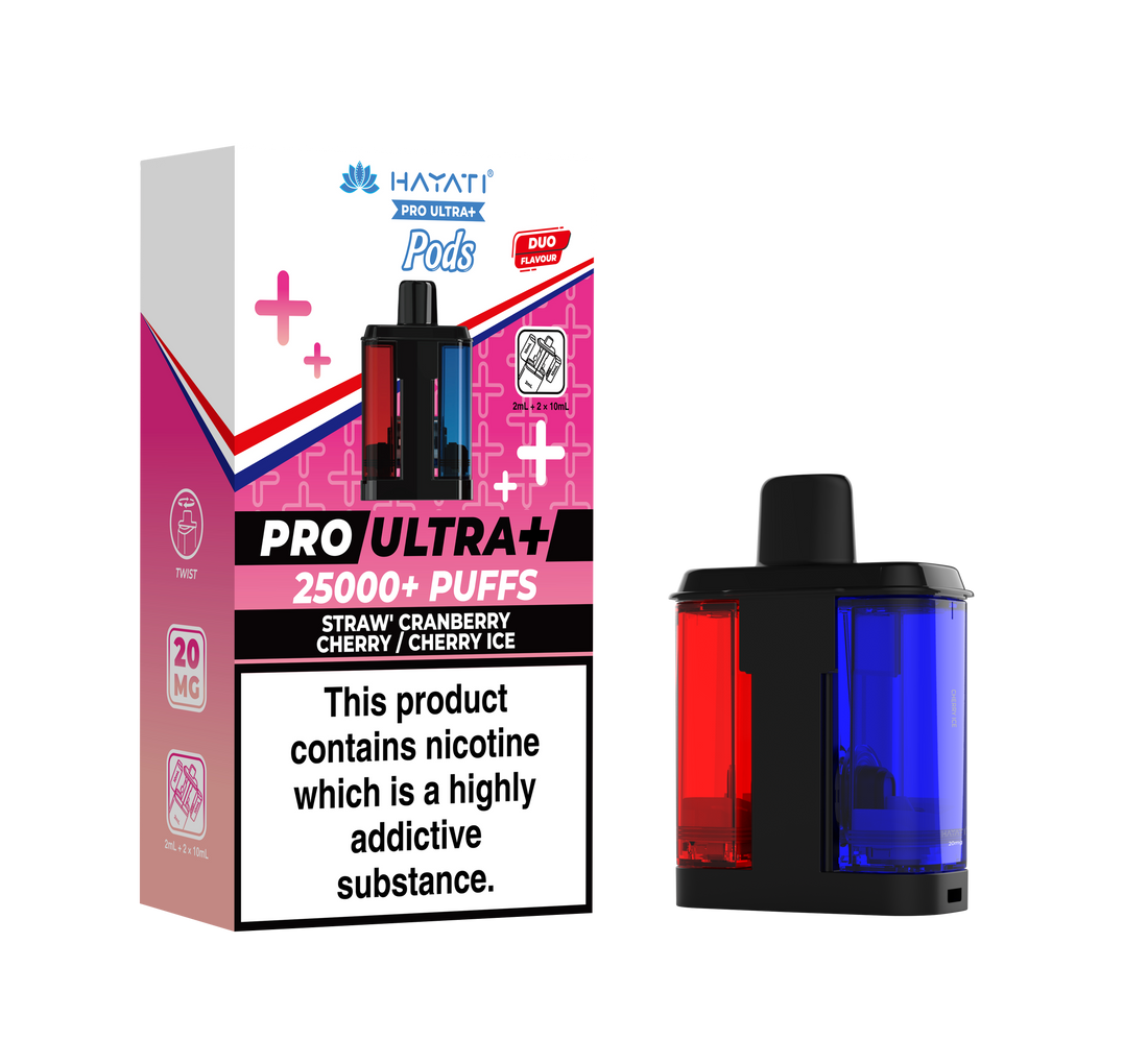 Hayati® Pro Ultra+ 25K Prefilled Pods (20mg)