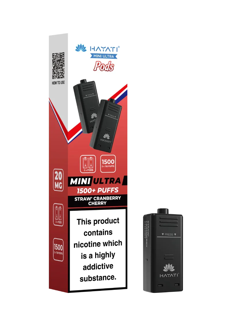 Hayati Mini Ultra 1500 Prefilled Pods