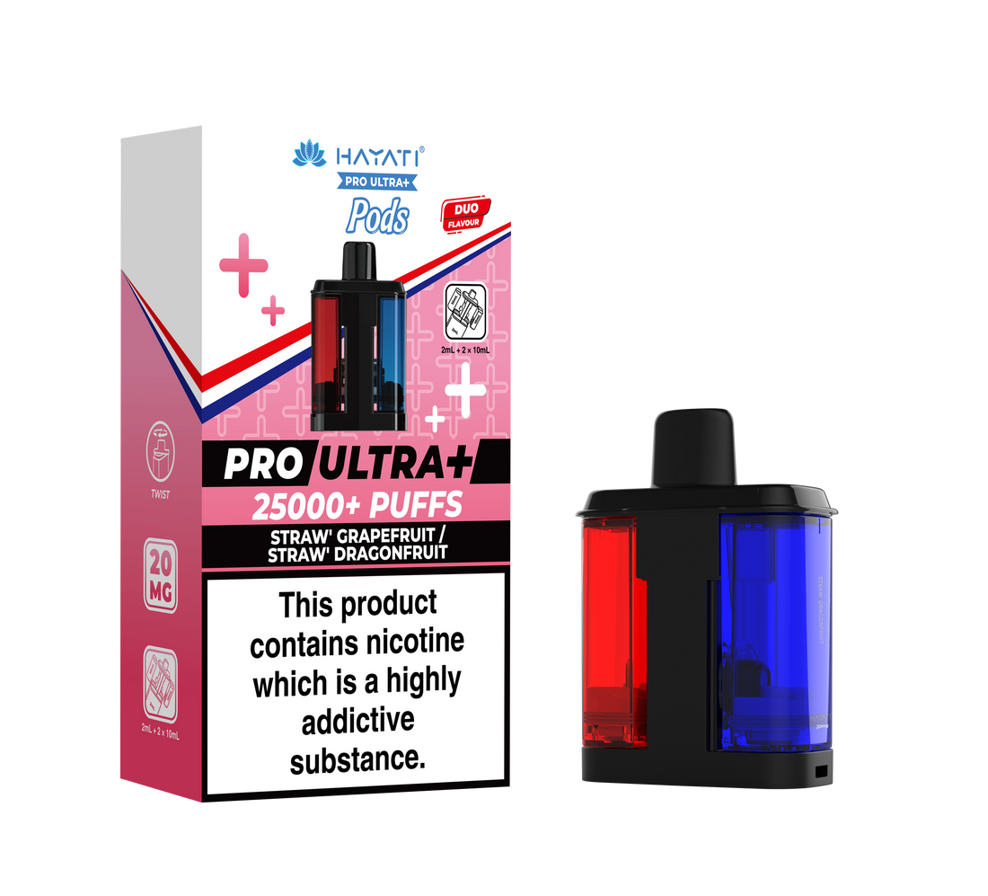 Hayati® Pro Ultra+ 25K Prefilled Pods (20mg)