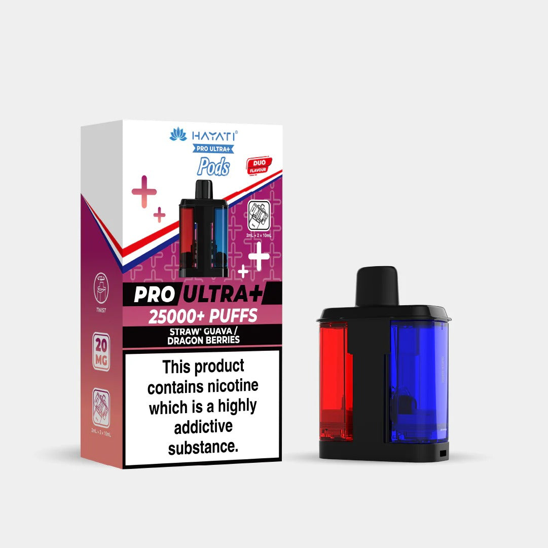 Hayati® Pro Ultra+ 25K Prefilled Pods (20mg)