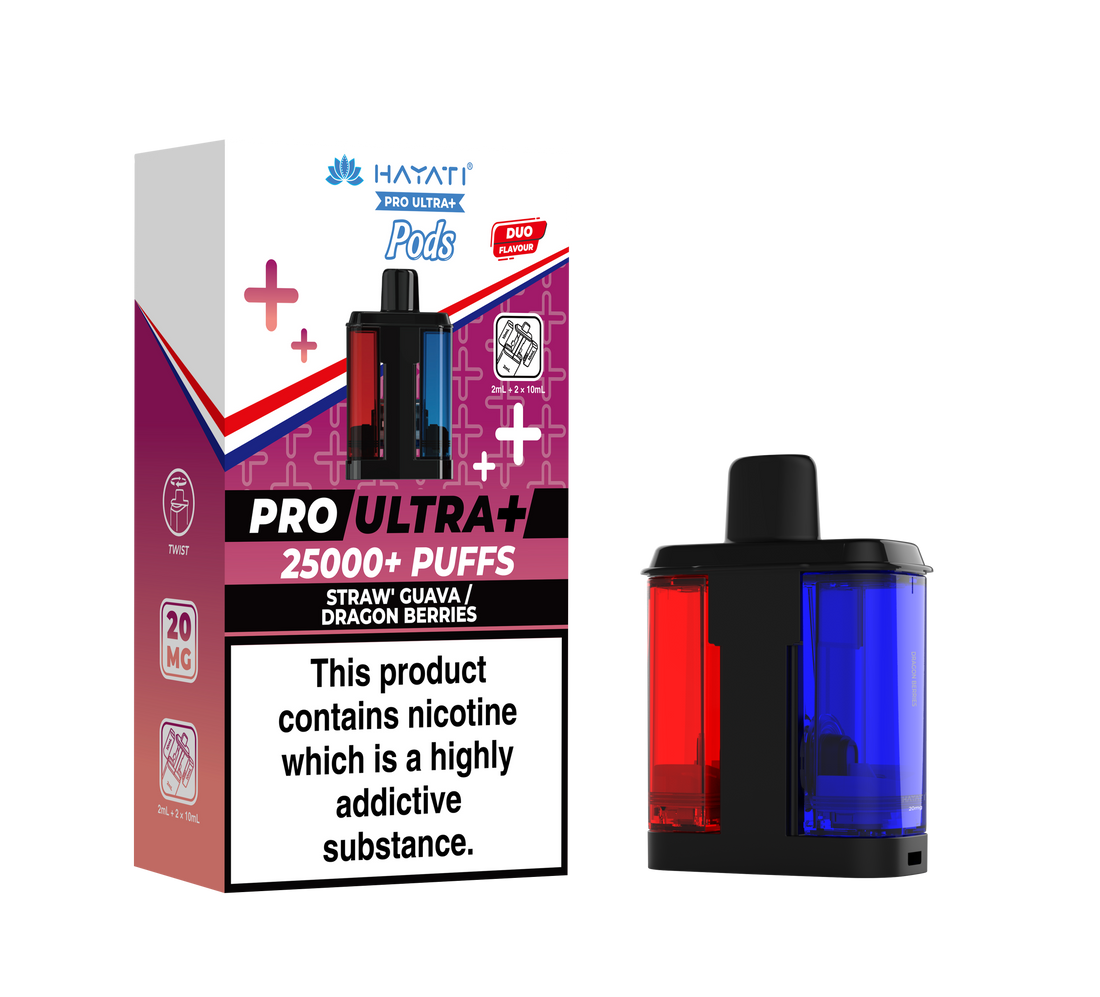Hayati® Pro Ultra+ 25K Prefilled Pods (20mg)