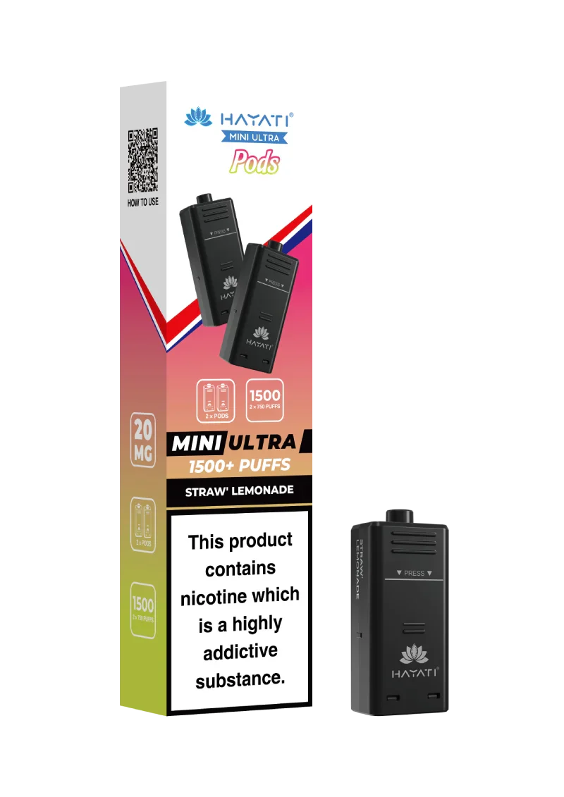 Hayati Mini Ultra 1500 Prefilled Pods
