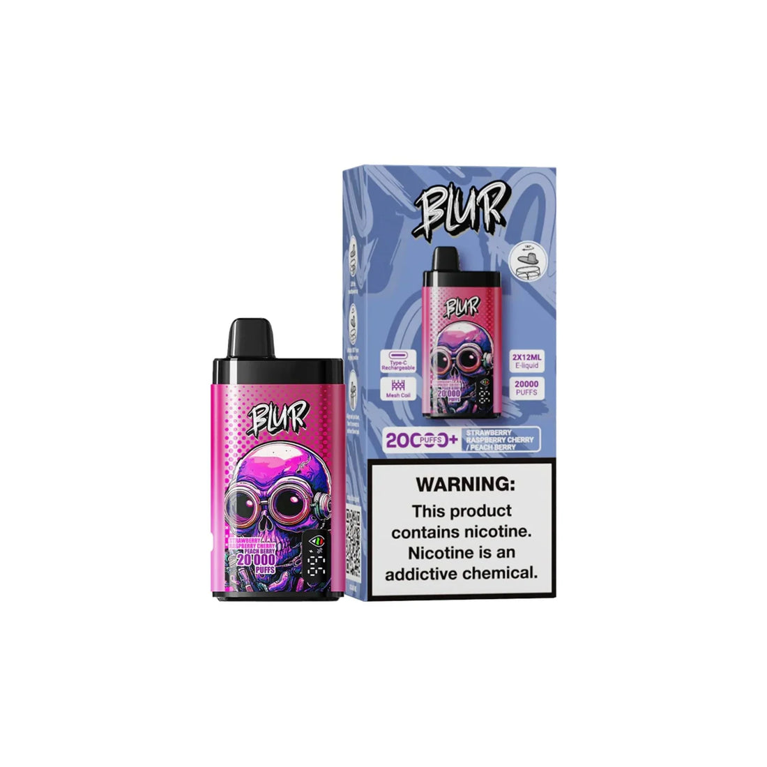 Blur 20K Puff Dual Flavour