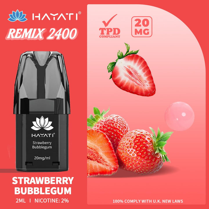Hayati® Remix 2400 Pods (20mg)