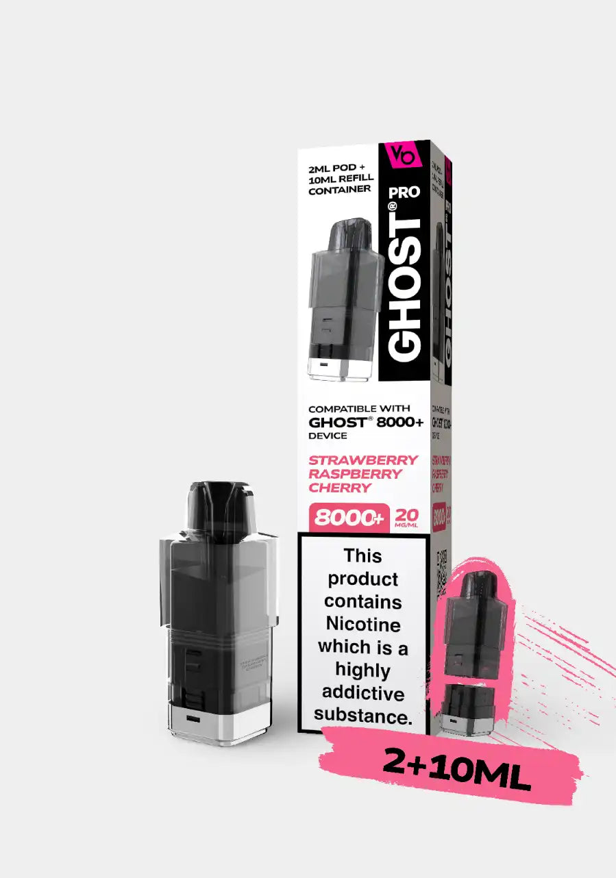 Ghost® 8000+ Prefilled Pods (20mg)