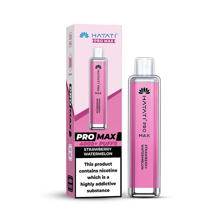 Hayati® Pro Max Disposable 4000+ Vape Kit Puffs (50mg)
