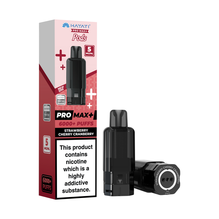 Hayati® Pro Max+ 6000+ Pods (5mg)