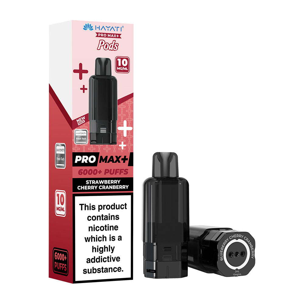 Hayati® Pro Max+ 6000+ Pods (10mg)