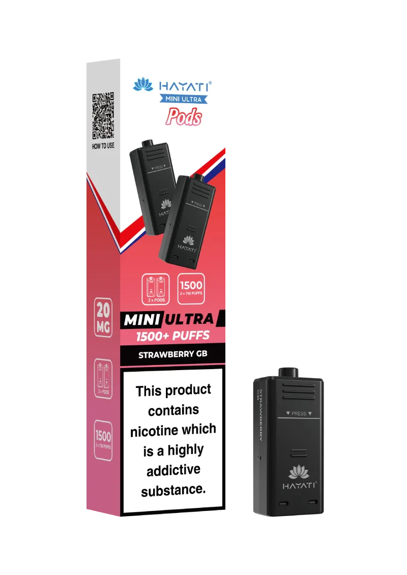 Hayati Mini Ultra 1500 Prefilled Pods