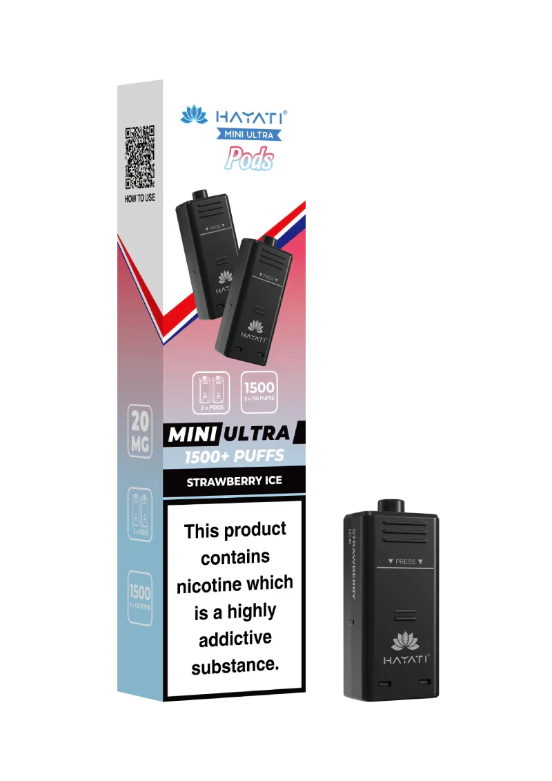 Hayati® Mini Ultra 1500+ Prefilled Pods (20mg)