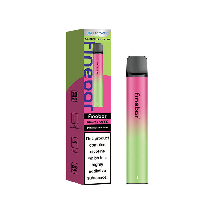 Hayati® Finebar 1000+ Vape Kit (20mg)
