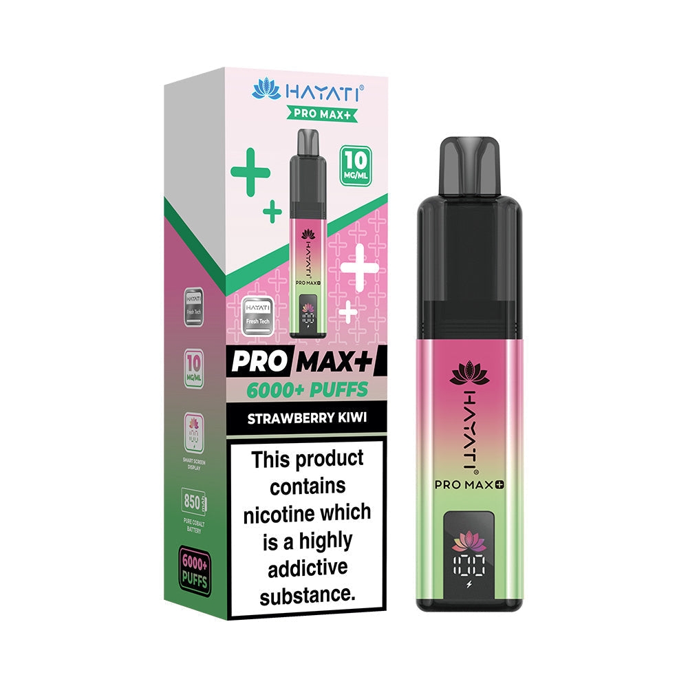 Hayati® Pro Max+ 6000+ Vape Kit (10mg)