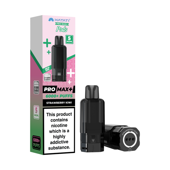 Hayati® Pro Max+ 6000+ Pods (5mg)