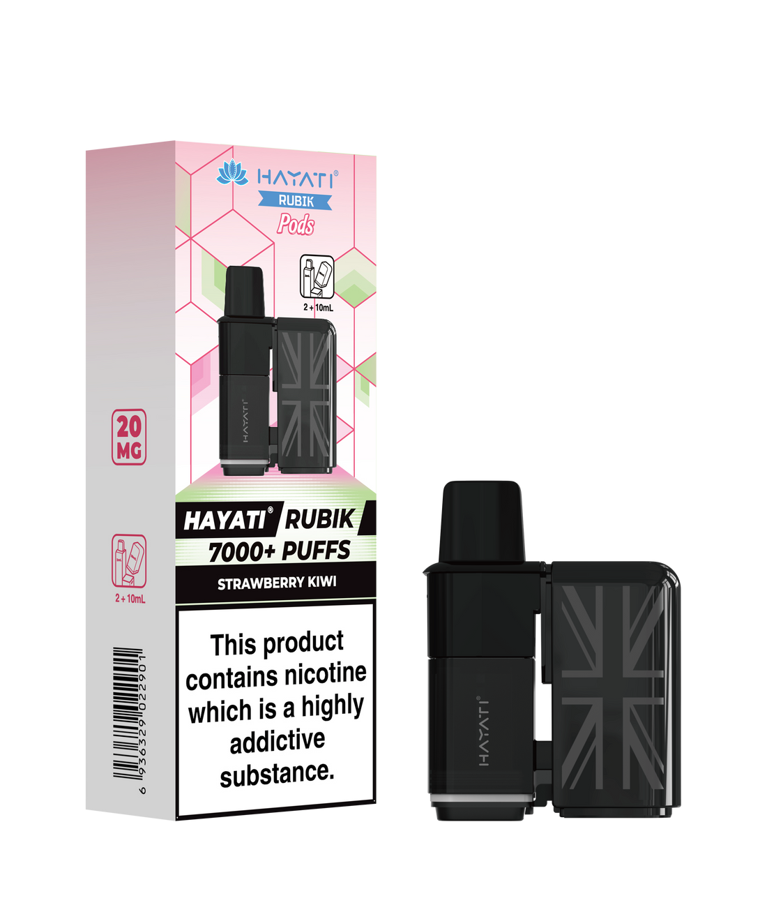 Hayati® Rubik Refillable Pods (20mg)