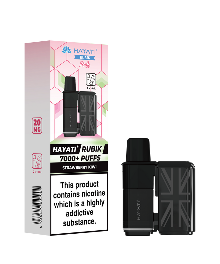 Hayati® Rubik Refillable Pods (20mg)