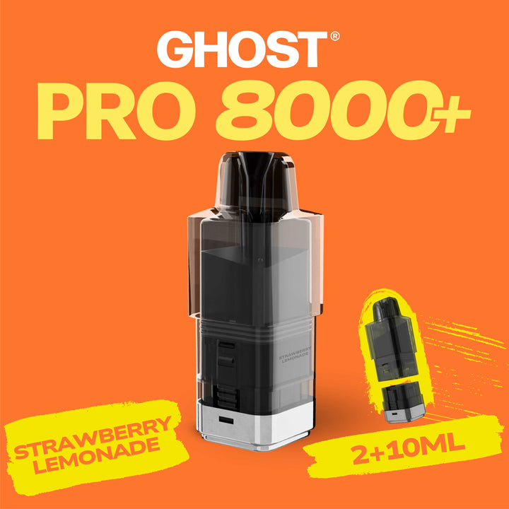 Ghost Pro 8000+ 2ml Pods