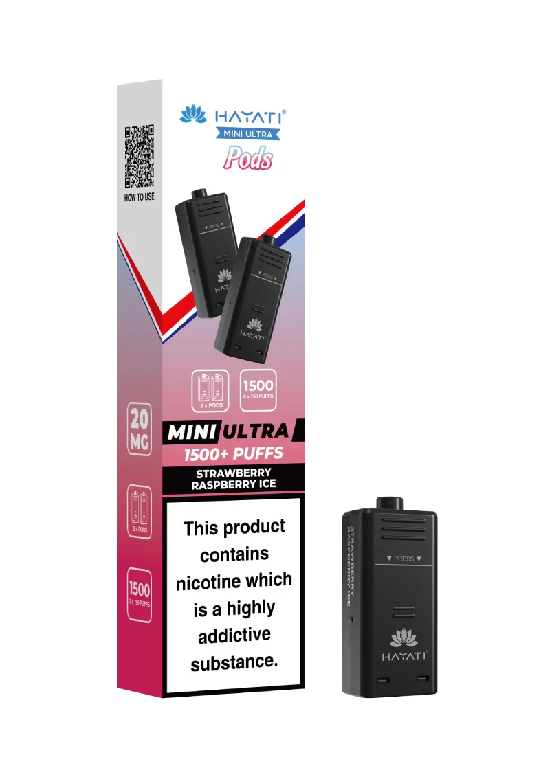 Hayati Mini Ultra 1500 Prefilled Pods