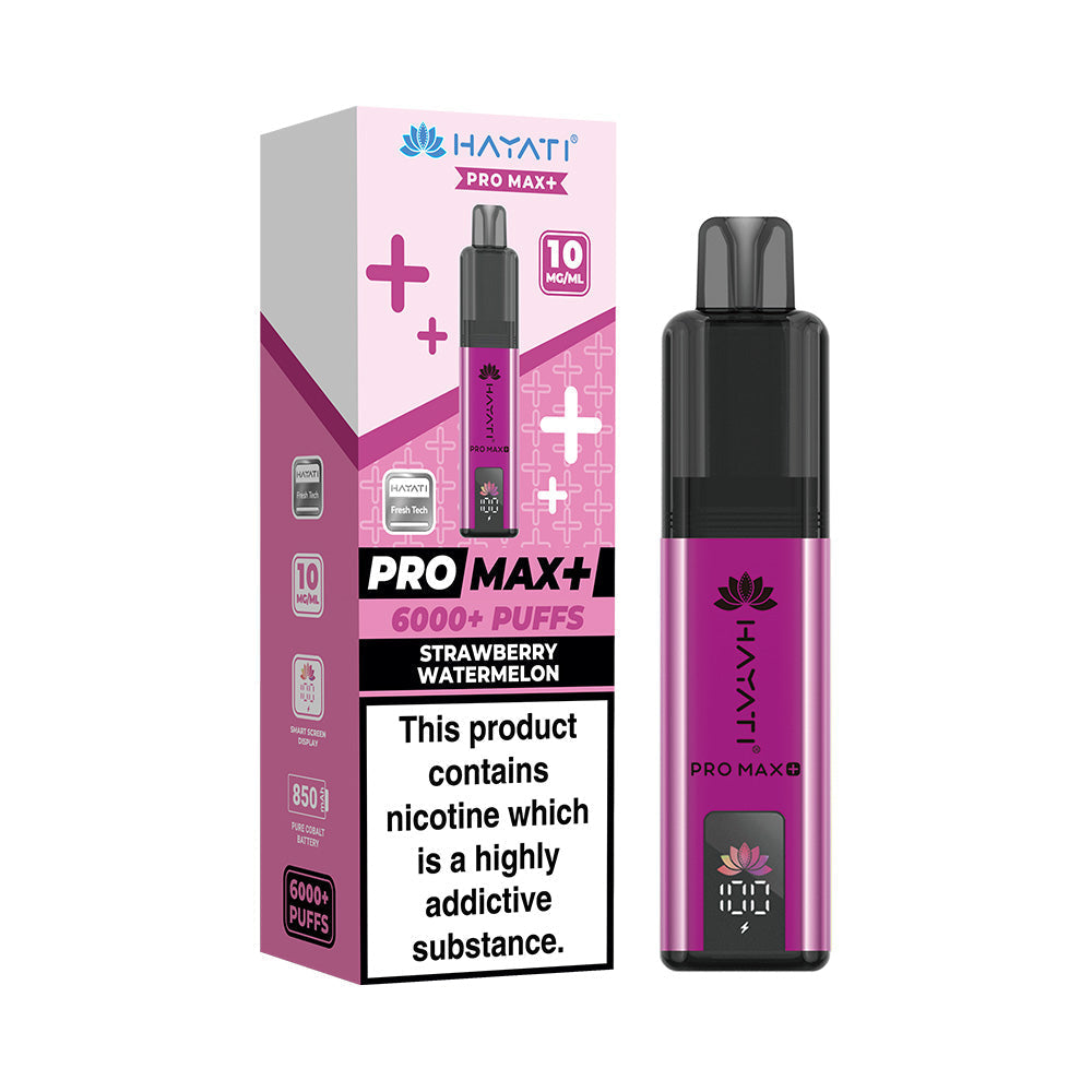 Hayati® Pro Max+ 6000+ Vape Kit (10mg)