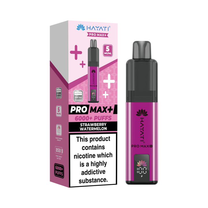 Hayati® Pro Max+ 6000+ Vape Kit (5mg)
