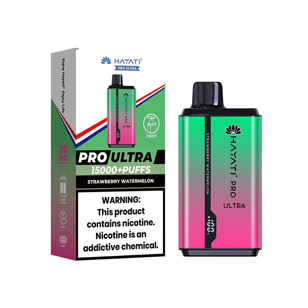 Hayati Pro Ultra 15000+ Puff 0MG