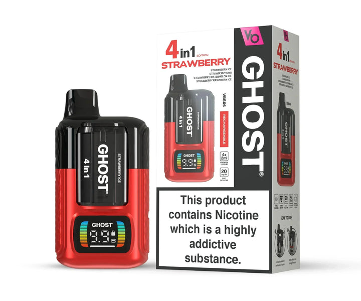 Ghost® VBS66 4in1 Reusable Vape Kit (20mg)