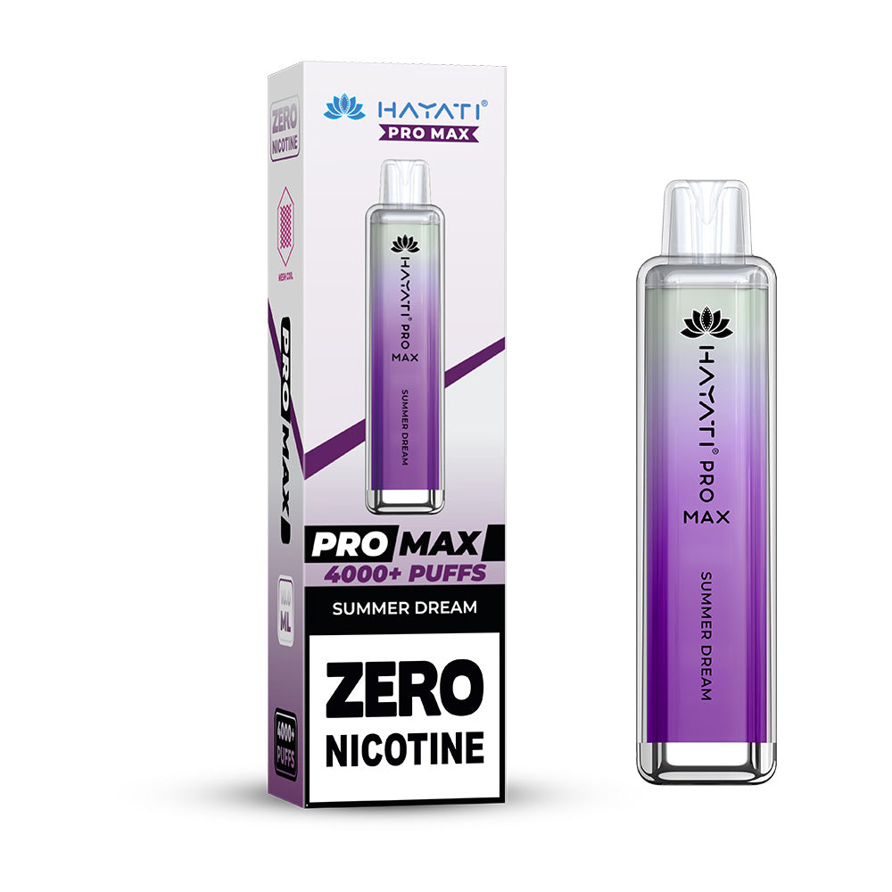 Hayati Pro Max 4000 Disposable Vapes 0mg - Carton