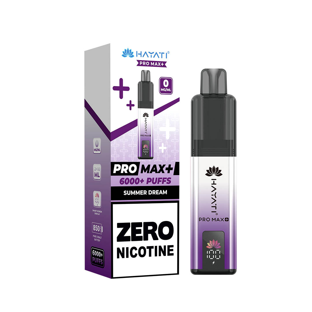 Hayati® Pro Max 6000 Plus Vape Kit ZERO (0mg)