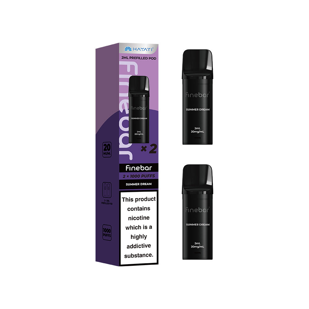 Hayati® Finebar Prefilled Pods (20mg)