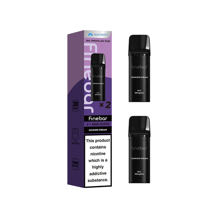 Hayati® Finebar Prefilled Pods (20mg)