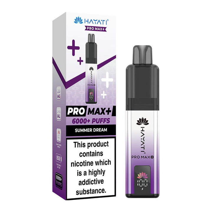 Hayati PRO MAX+ 6000+ Kits - Carton