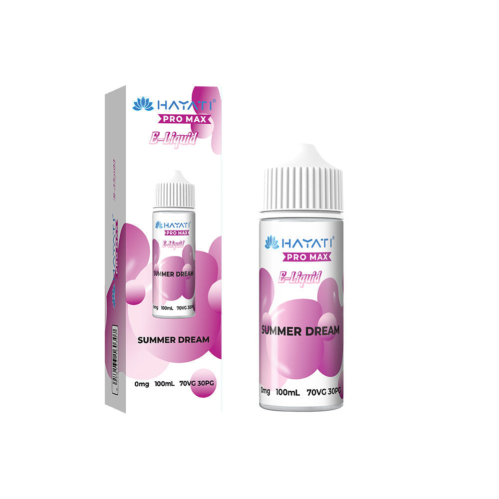 Hayati® Pro Max Shortfill 100ml 70VG/30PG (0mg)