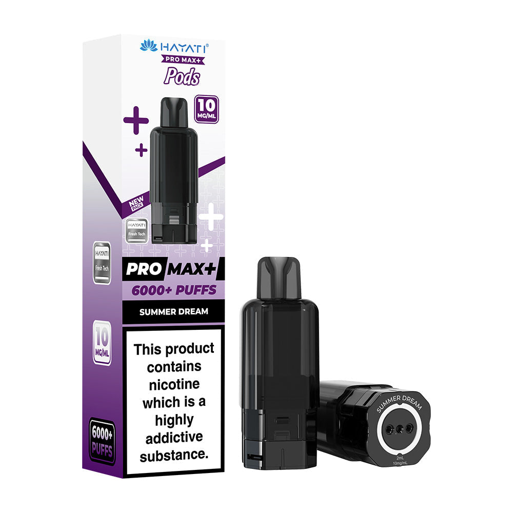 Hayati® Pro Max+ 6000+ Pods (10mg)