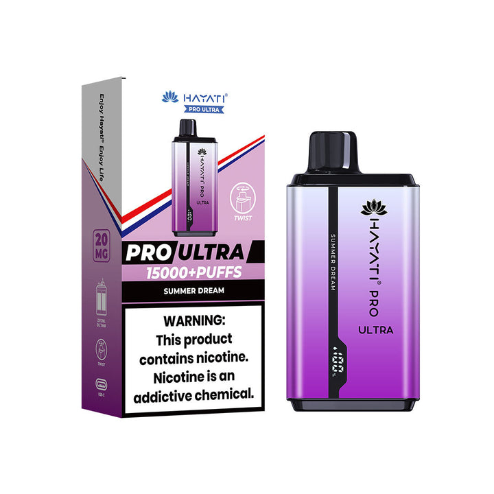 Hayati Pro Ultra 15000+ Puff 20MG
