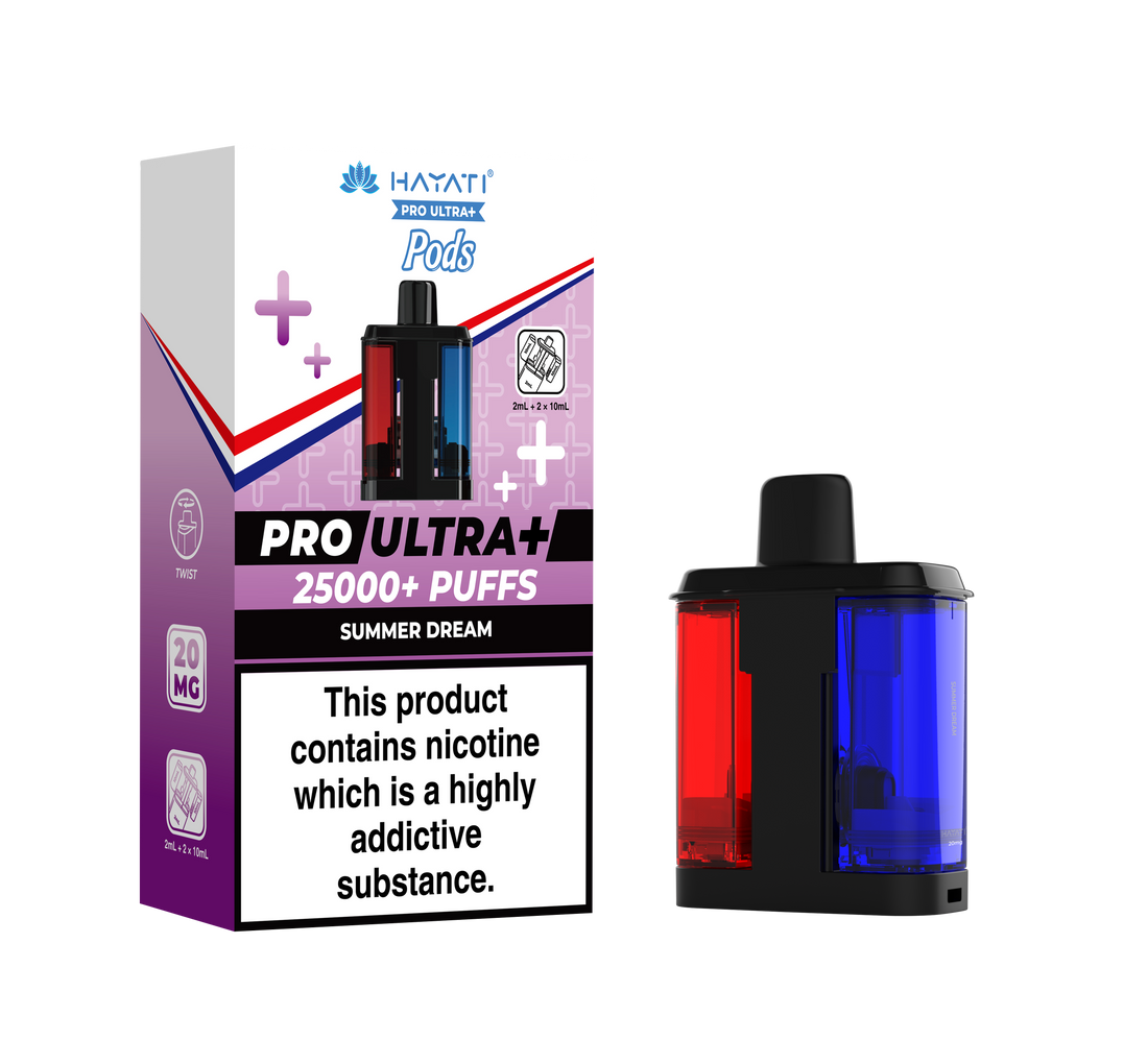Hayati® Pro Ultra+ 25K Prefilled Pods (20mg)