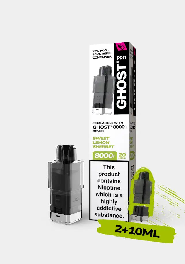 Ghost® 8000+ Prefilled Pods (20mg)