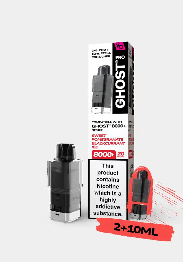Ghost® 8000+ Prefilled Pods (20mg)