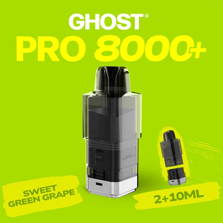 Ghost Pro 8000+ 2ml Pods