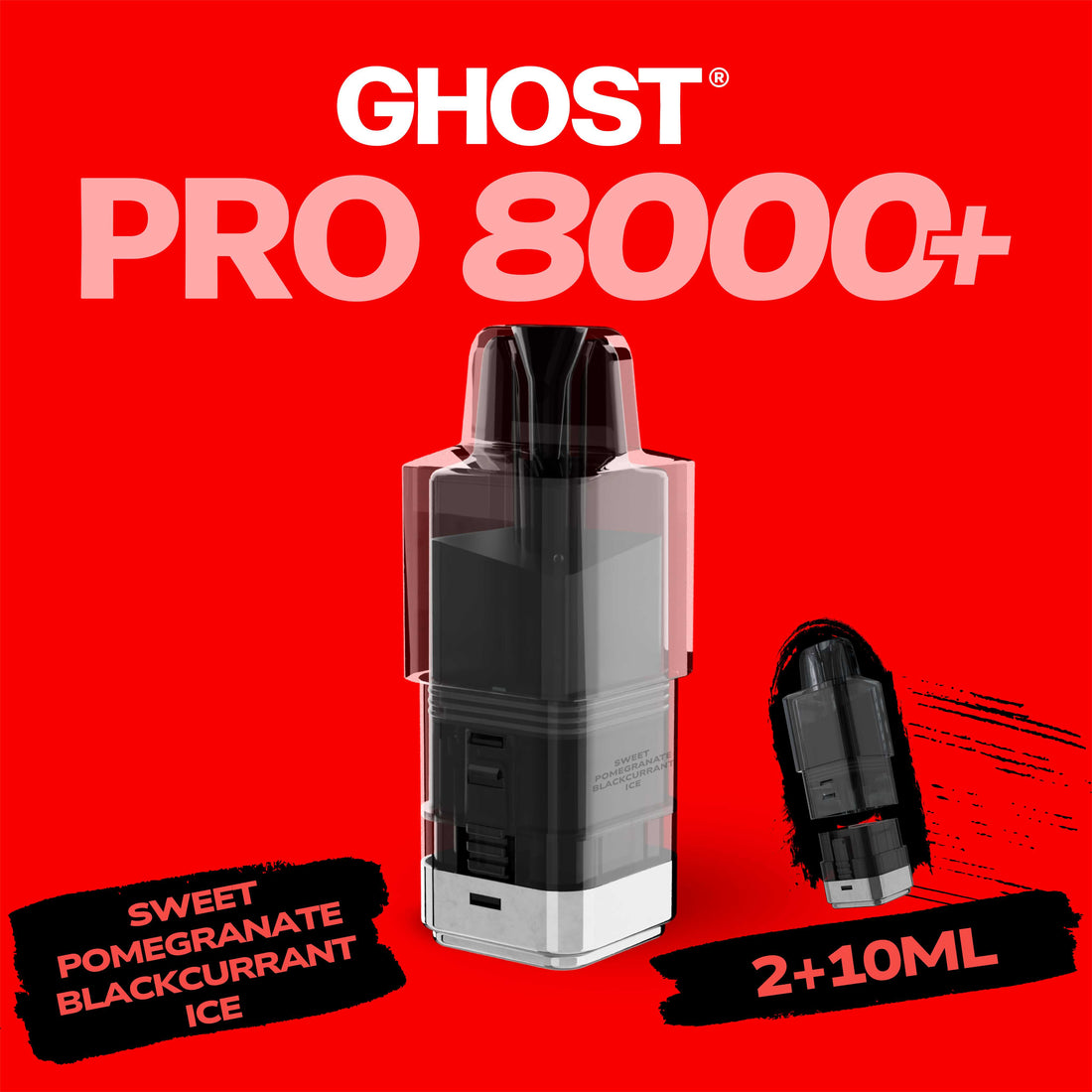 Ghost Pro 8000+ 2ml Pods