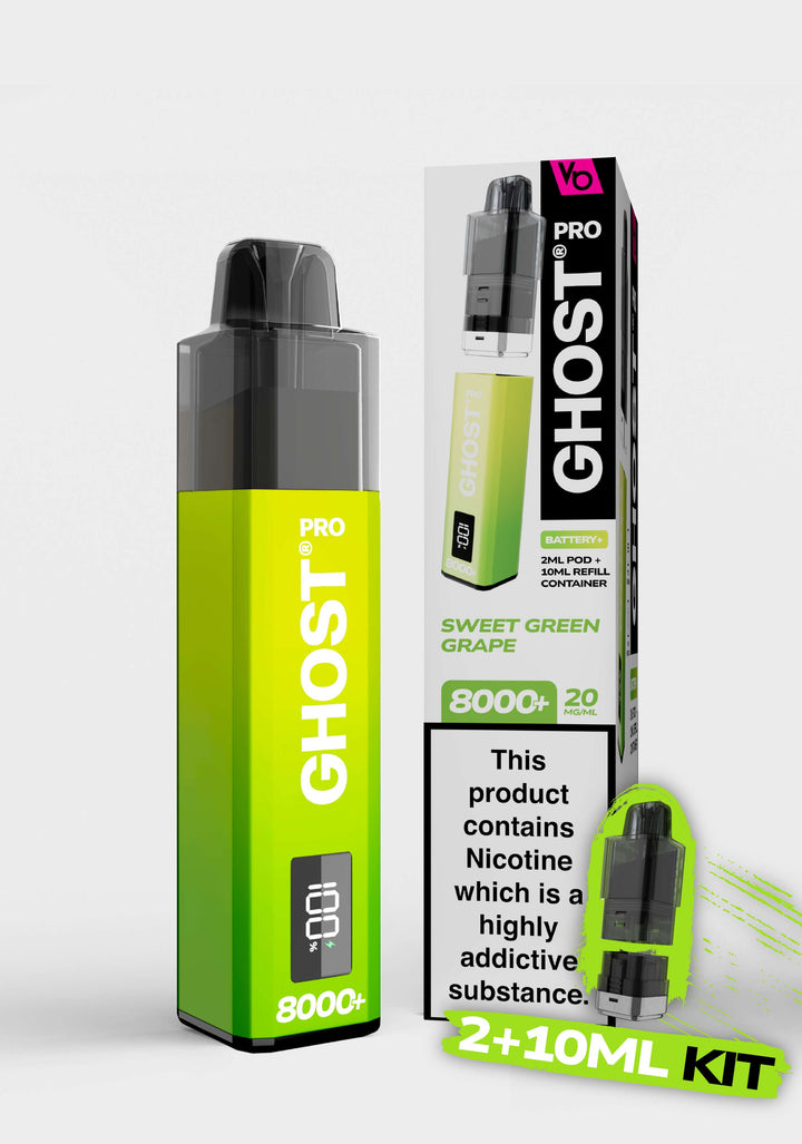 Ghost Pro 8000+  2+10ml Kit