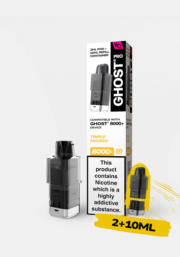 Ghost Pro 8000+ Pods