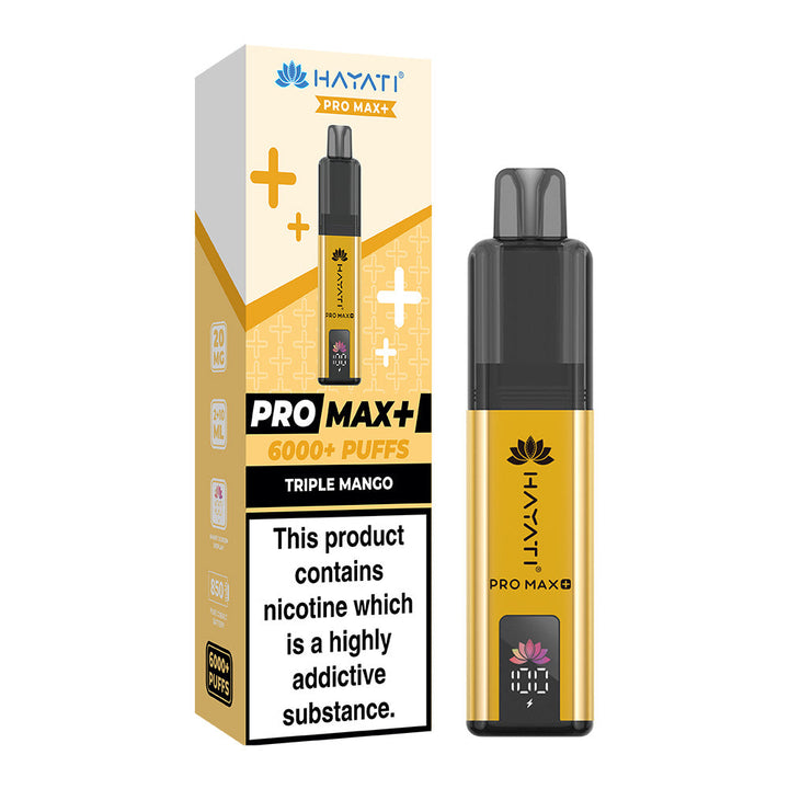 Hayati® Pro Max+ 6000+ Vape Kit (20mg)