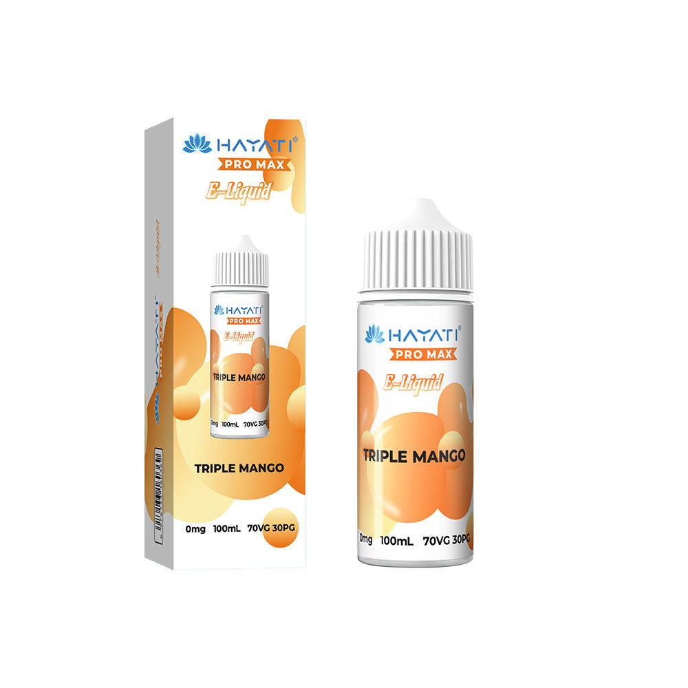 Hayati® Pro Max Shortfill 100ml 70VG/30PG (0mg)