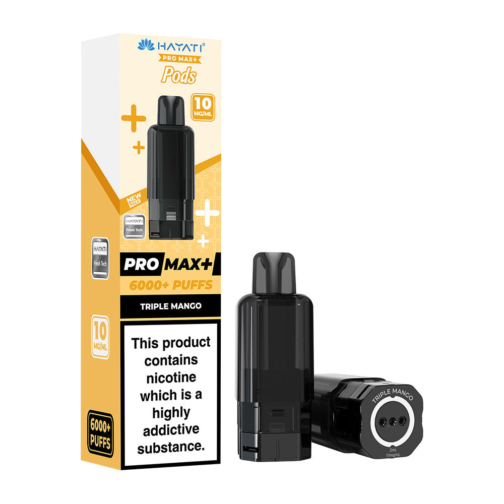 Hayati® Pro Max+ 6000+ Pods (10mg)