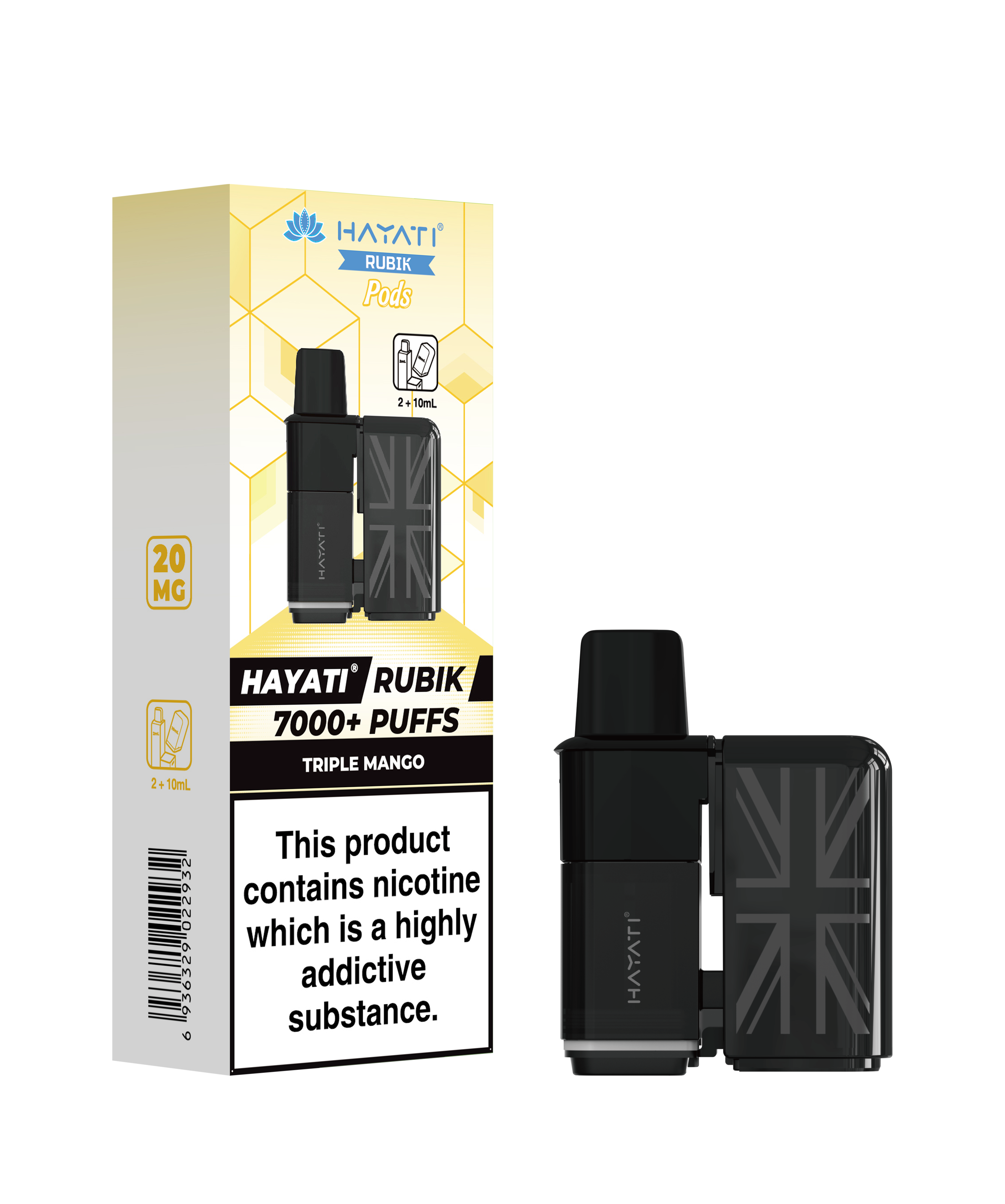 Hayati Rubik 7000+ Pods Compliant Post June 1st